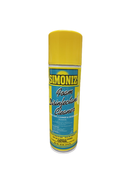SIMONIZ: FOAM DISINFECTANT CLEANER (18 OZ AEROSOL)