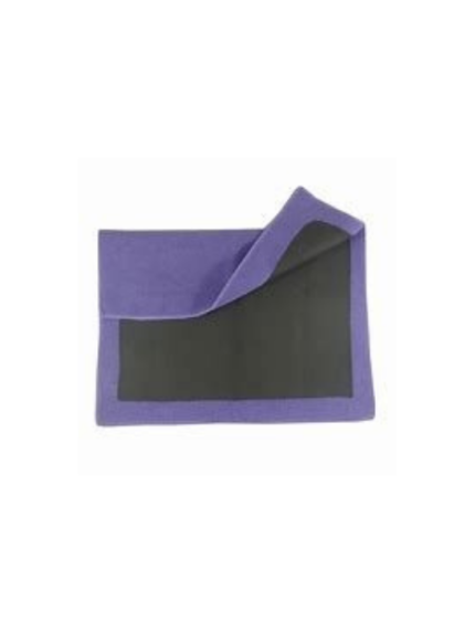 SUNGOLD: CLAY TOWEL WITH MICROFIBER BACK (PURPLE)