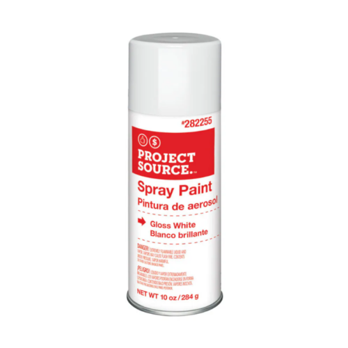 Project Source: Gloss White Economy Spray Paint (10 OZ Aerosol)