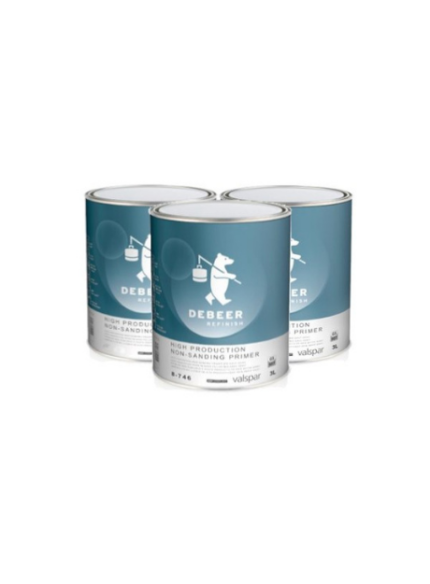 DEBEER: HIGH PRODUCTION NON-SANDING PRIMER – BLACK (1 GAL)