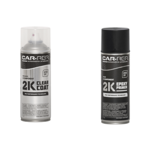 Car-Rep Clear Coat And Primer Aerosols