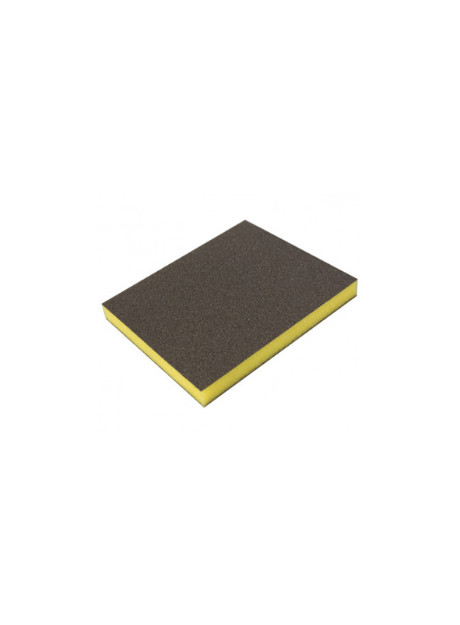 SIA 7983 SIASPONGE 3.75 X 4.75 SANDING SPONGE, FINE - YELLOW, 100 GRIT