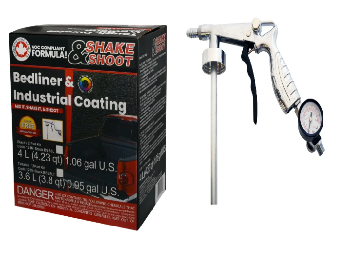 Dominion Shake & Shoot Bedliner Kits