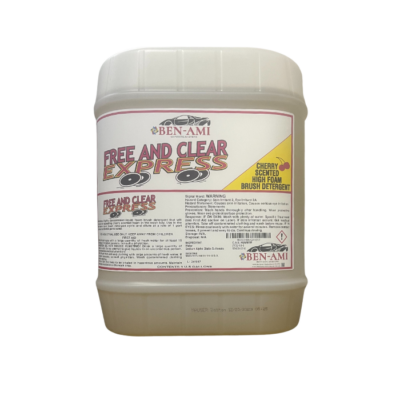 Ben-Ami/StrykeForce: Free and Clear Car Wash Soap (5 GAL)