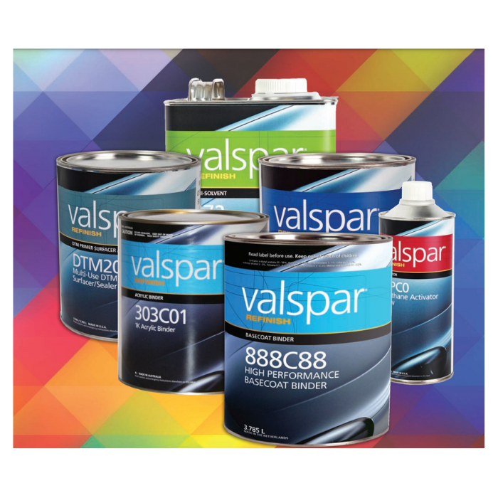 Valspar Clear Coat, Reducers and Additives