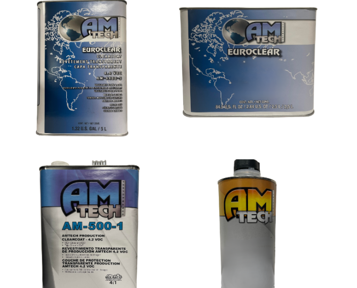 AmTech Clear Coat, Activators and Hardeners