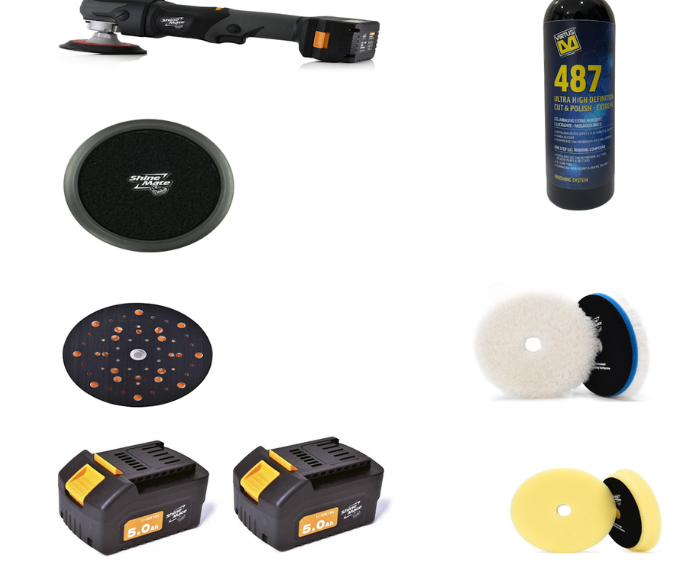 ShineMate Cordless Polisher Bundles