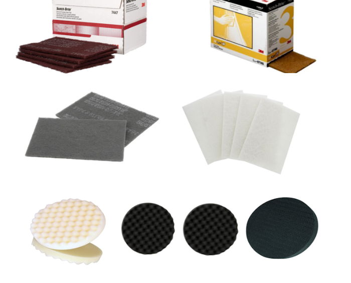 3M Buffing Pads and Abrasives
