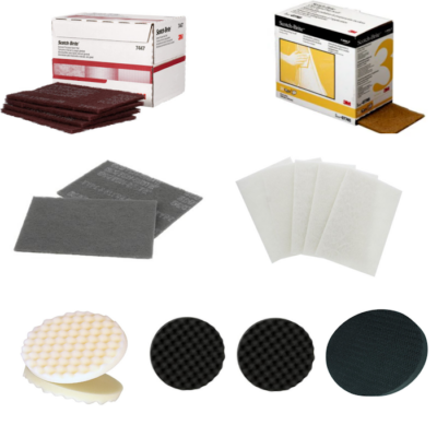 3M Buffing Pads and Abrasives