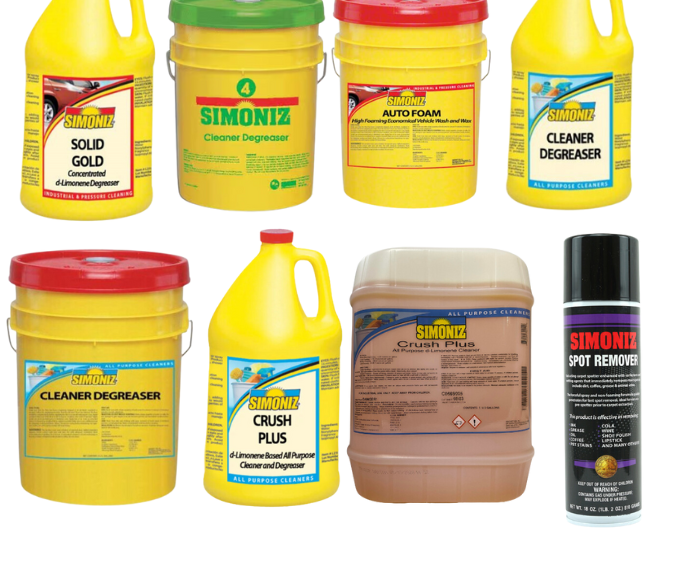 Simoniz Soap Cleaners and Degreasers