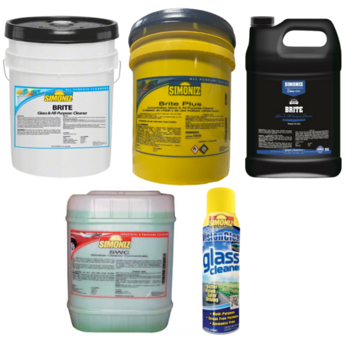 Simoniz Glass Cleaners